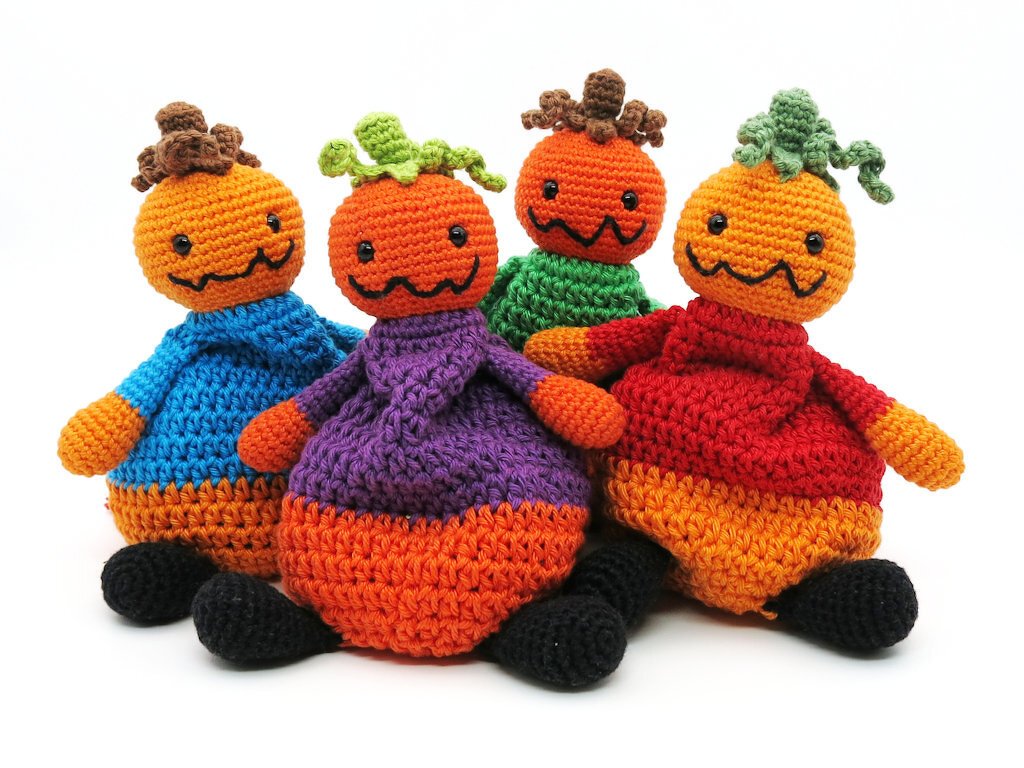 Zugbeutel - Kürbis - Häkelanleitung - Bild 6