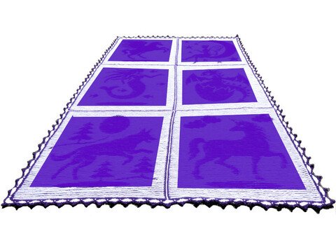 Fabelwesen Decke zusammenhäkeln und fertigstellen