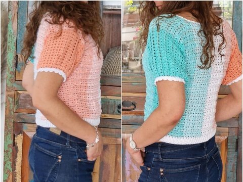 Häkelanleitung für das Shirt "Sweety"