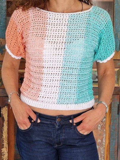 Häkelanleitung für das Shirt "Sweety"