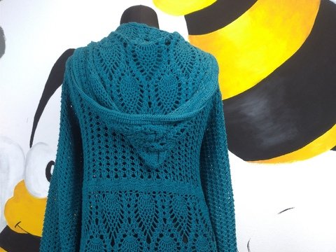 Häkelanleitung Elfenmantel, Häkeljacke, gehäkelte Strickjacke