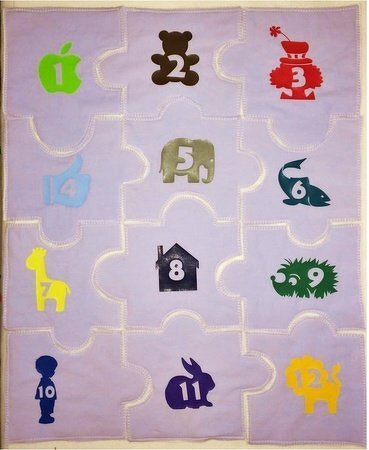 E-Book Spiel &amp; Decke "Kuschelpuzzle"