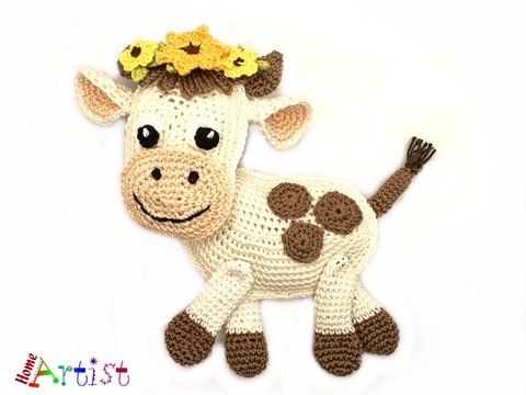 Cow Ragdoll crochet