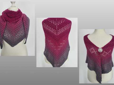 Häkelanleitung für das Tuch "Sirona"