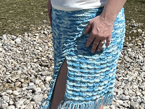 Häkelanleitung Wickelrock