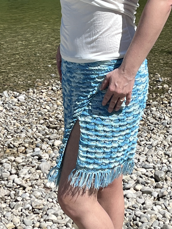 Crochet Pattern Wrap Skirt - Image 2