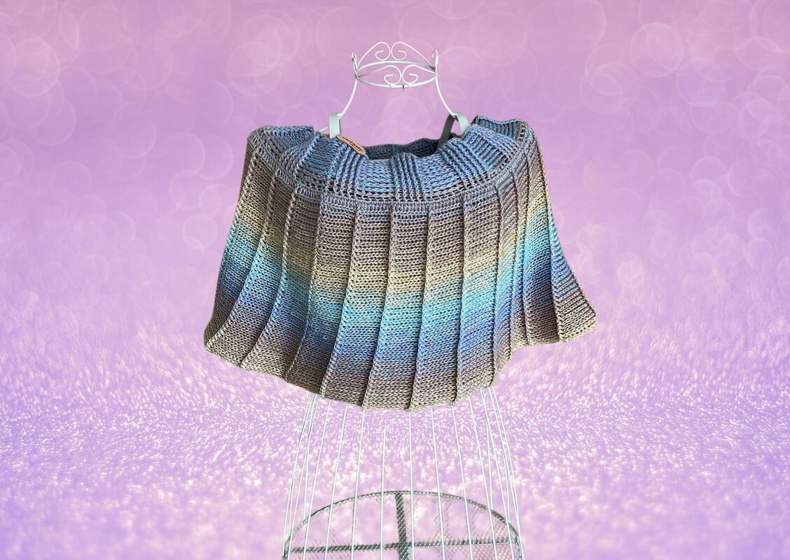 Häkelanleitung Poncho "MAGIC SHOULDER" - Bild 2