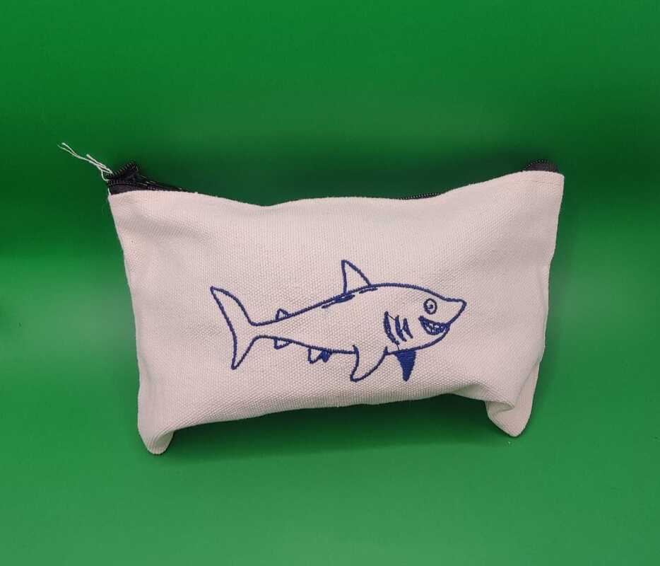 Stickdatei - Hai Henry - Tiere Meerestiere - 2 Größen - Bild 2