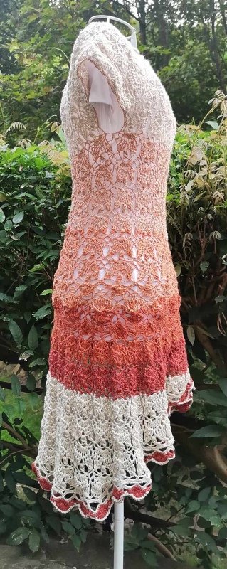 Tunika/Kleid Pajaro, alle Größen, alle Längen, Häkelanleitung - Bild 2