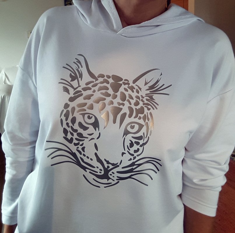 Plotterdatei, Schnittvorlage Gebard, Leopard - Bild 2