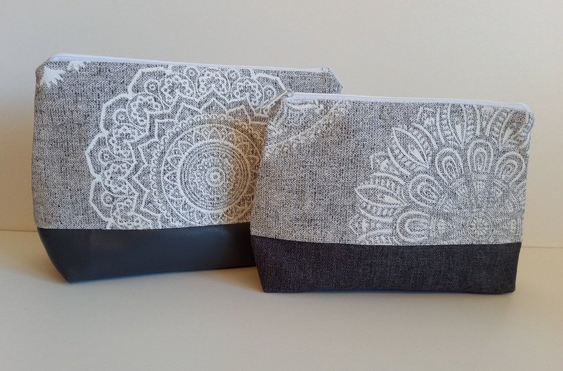 Set Kosmetiktasche und Kulturbeutel "Hugo" Schnittmuster und Anleitung