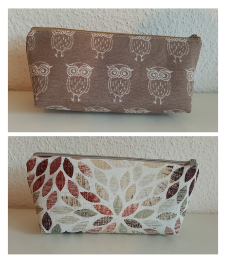 Set Mäppchen Hugo klein und groß Schnittmuster und Anleitung