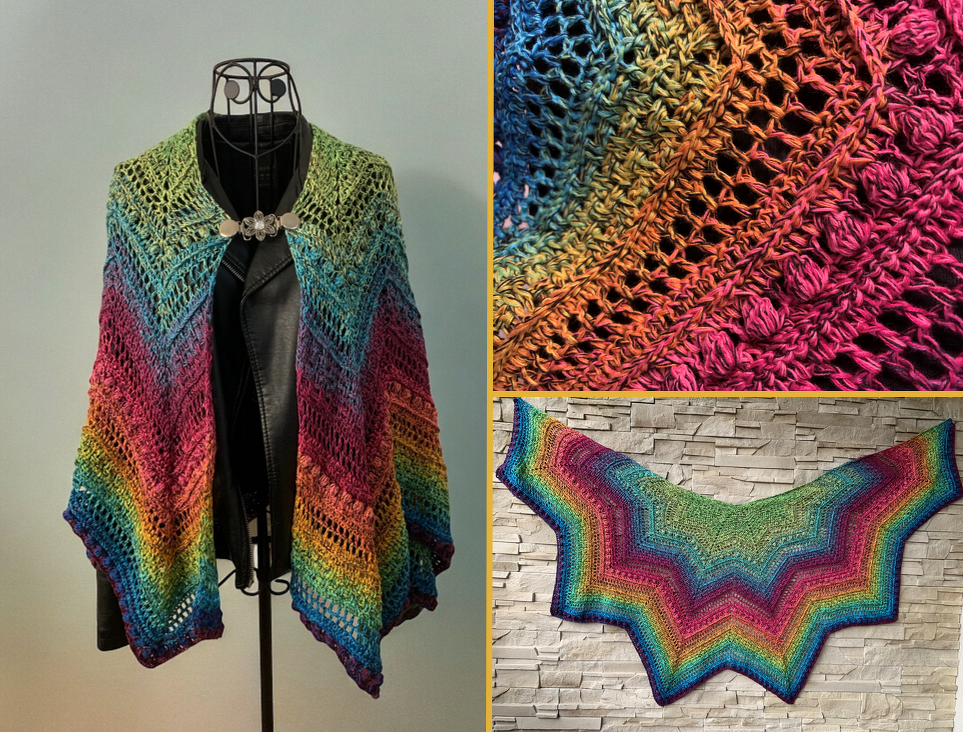 Häkelanleitung Sternentuch "Persephone"