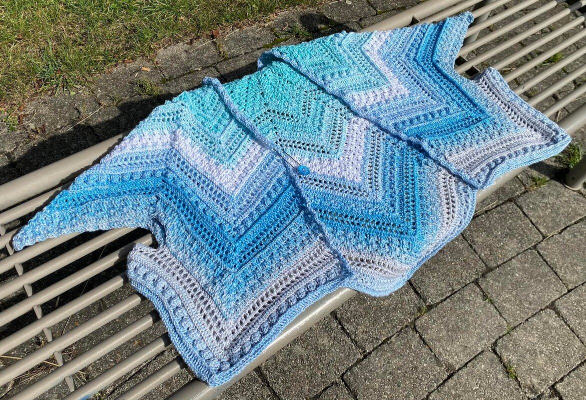 Crochet Pattern Star Shaped Scarf "Persephone" - Image 37