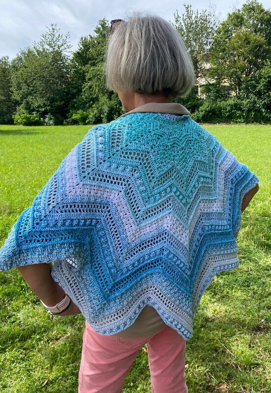 Crochet Pattern Star Shaped Scarf "Persephone" - Image 28