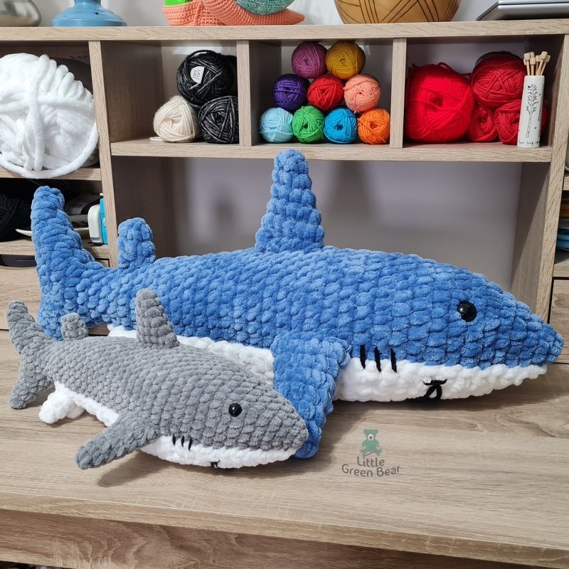 Shannon the Shark Jumbo Crochet Amigurumi Pattern (English) - Image 6