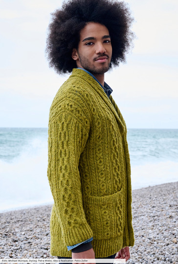 Herrenjacke mit Schalkragen