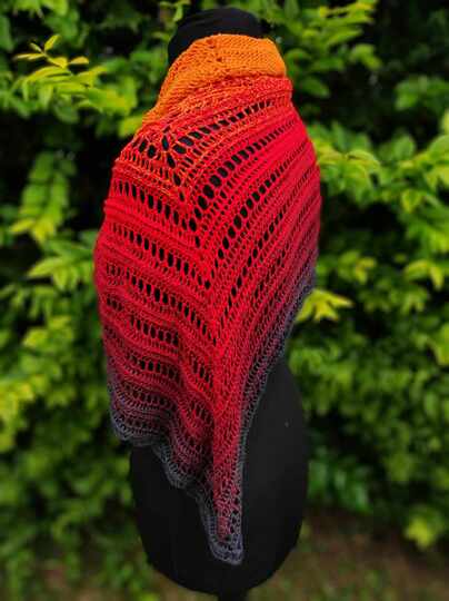 Häkelanleitung Dreieckstuch, Anfänger, Tuch Häkeln