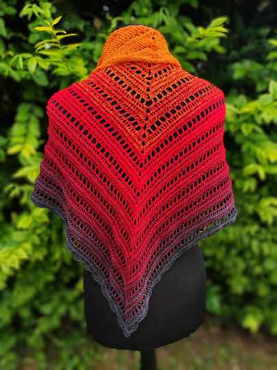 Häkelanleitung Dreieckstuch, Anfänger, Tuch Häkeln