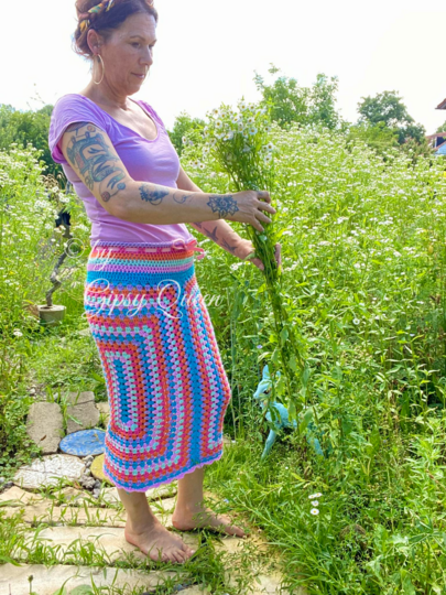 Häkelanleitung Rock