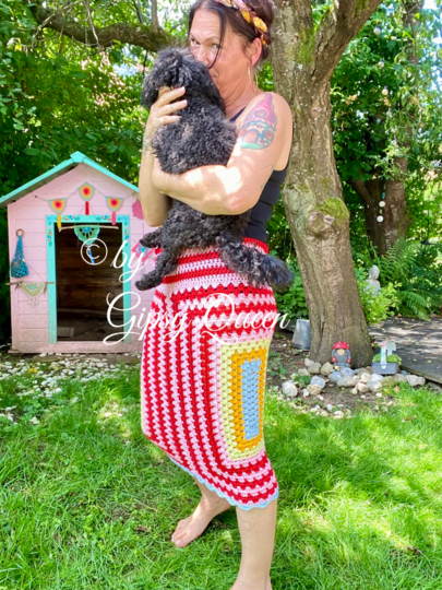 Häkelanleitung Rock