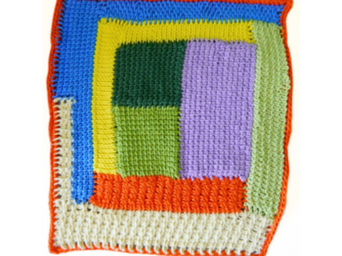 Tunesisches Häkelmuster Amari Anleitung