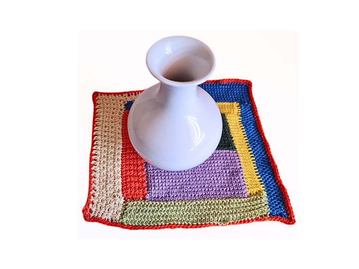 Tunesisches Häkelmuster Amari Anleitung