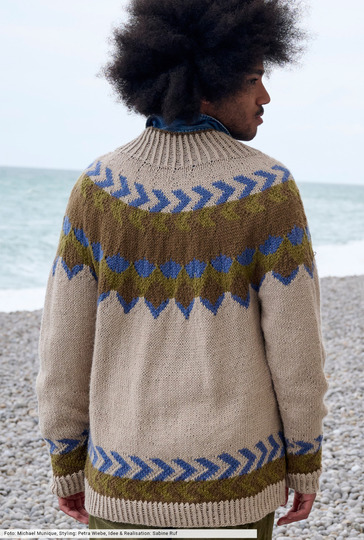 Pulli mit Jacquardmustern