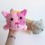 No Sew Long Cat Plush Toy Crochet Pattern - Bubblegum and Sleepy