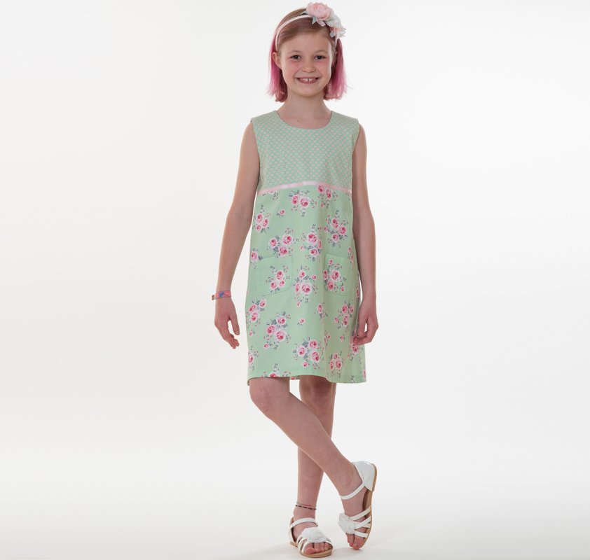 Sewing pattern girls dress GEMMA photo tutorial 0m/1m–3y/4y - Image 5