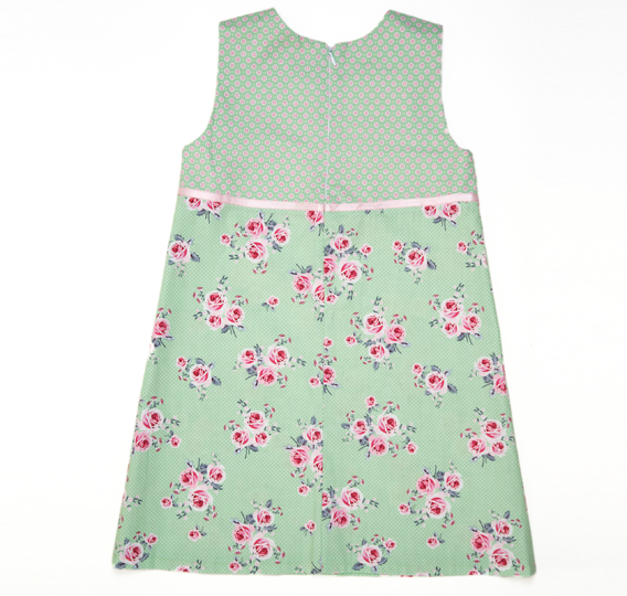 Girls Dress GEMMA A-Line PDF Sewing Pattern 2y–13y