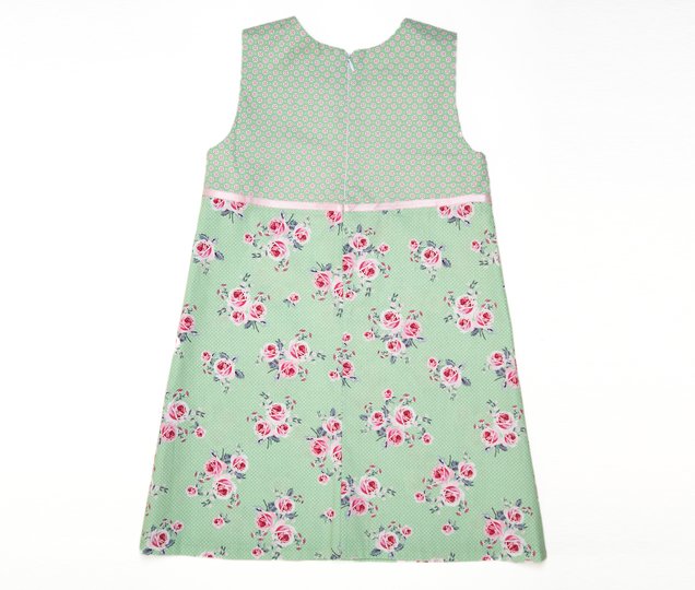 Schnittmuster A-Linien-Kleid GEMMA – PDF-Anleitung Gr. 92/98–152/158