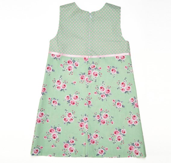 Schnittmuster A-Linien-Kleid GEMMA – PDF-Anleitung Gr. 92/98–152/158