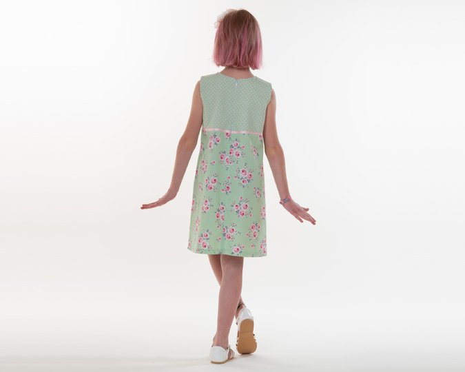 sewing pattern girls dress ELLA 2-in-1 photo tutorial 0m/1m–3y/4y