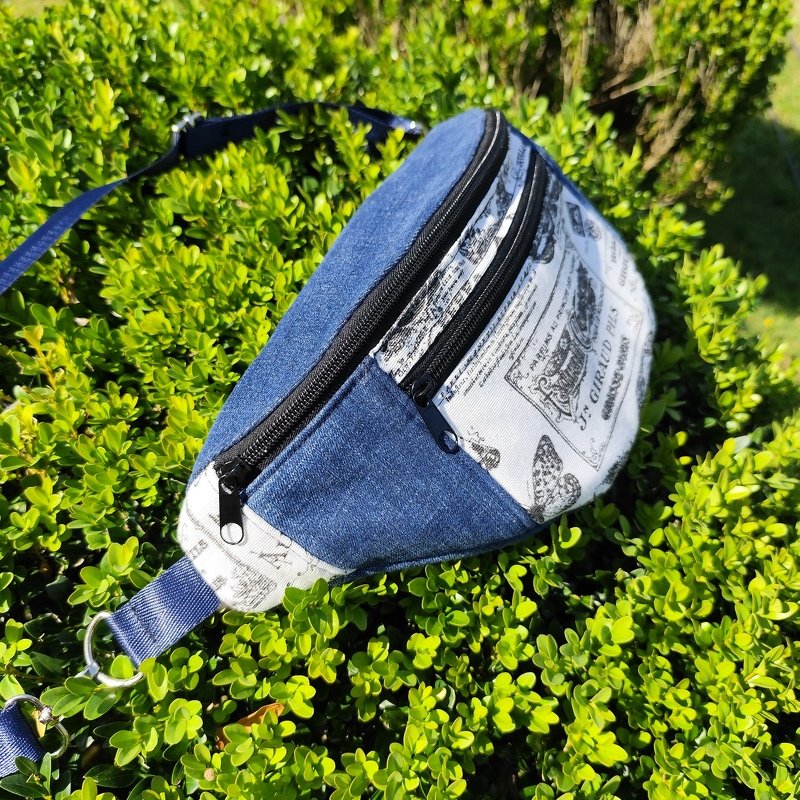 Schnittmuster und Anleitung für Gürteltasche Mine