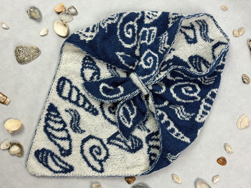 Dreieckstuch «Meeresschätze» - Eine Double Face Strickanleitung - Bild 6