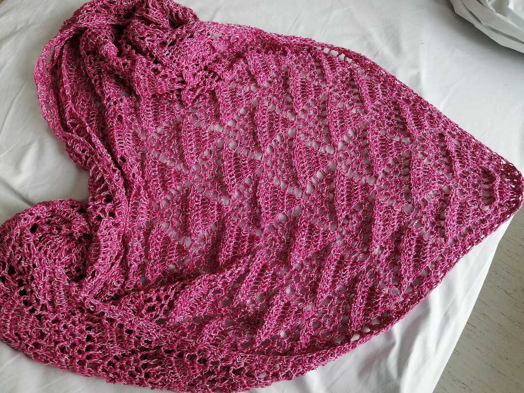 Häkelanleitung Dreieckstuch Rombina - Bild 10