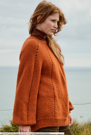 Pulli mit Lochstreifen