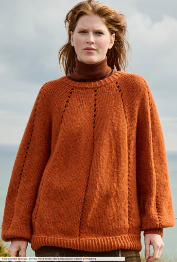 Pulli mit Lochstreifen