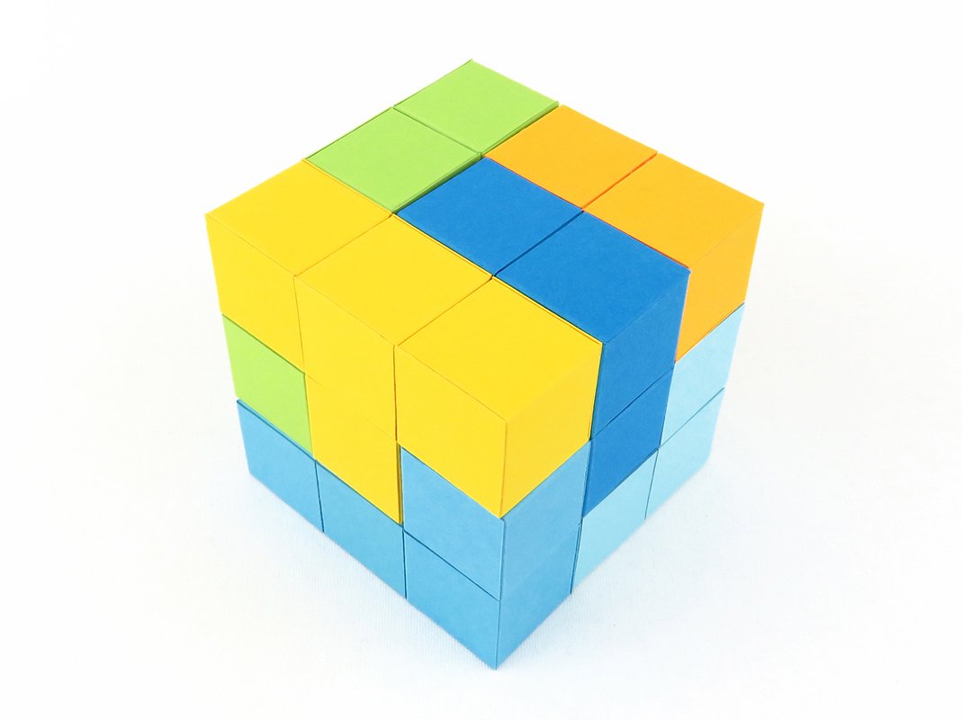 Knobelwürfel, 7-teilig – Bastelanleitung und Vorlagen - Bild 5