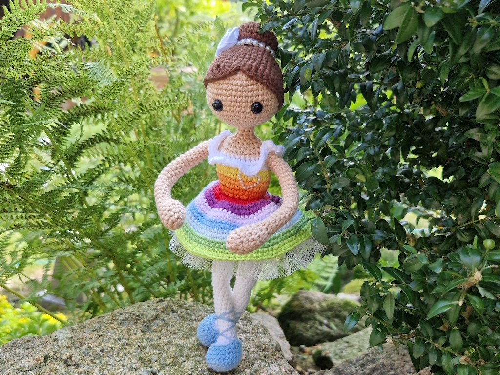 Bria die kleine Ballerina, Häkelanleitung