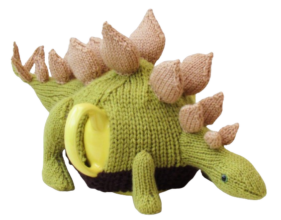 TeaCosyFolk's Stegosaurus Tea Cosy Knitting Pattern
