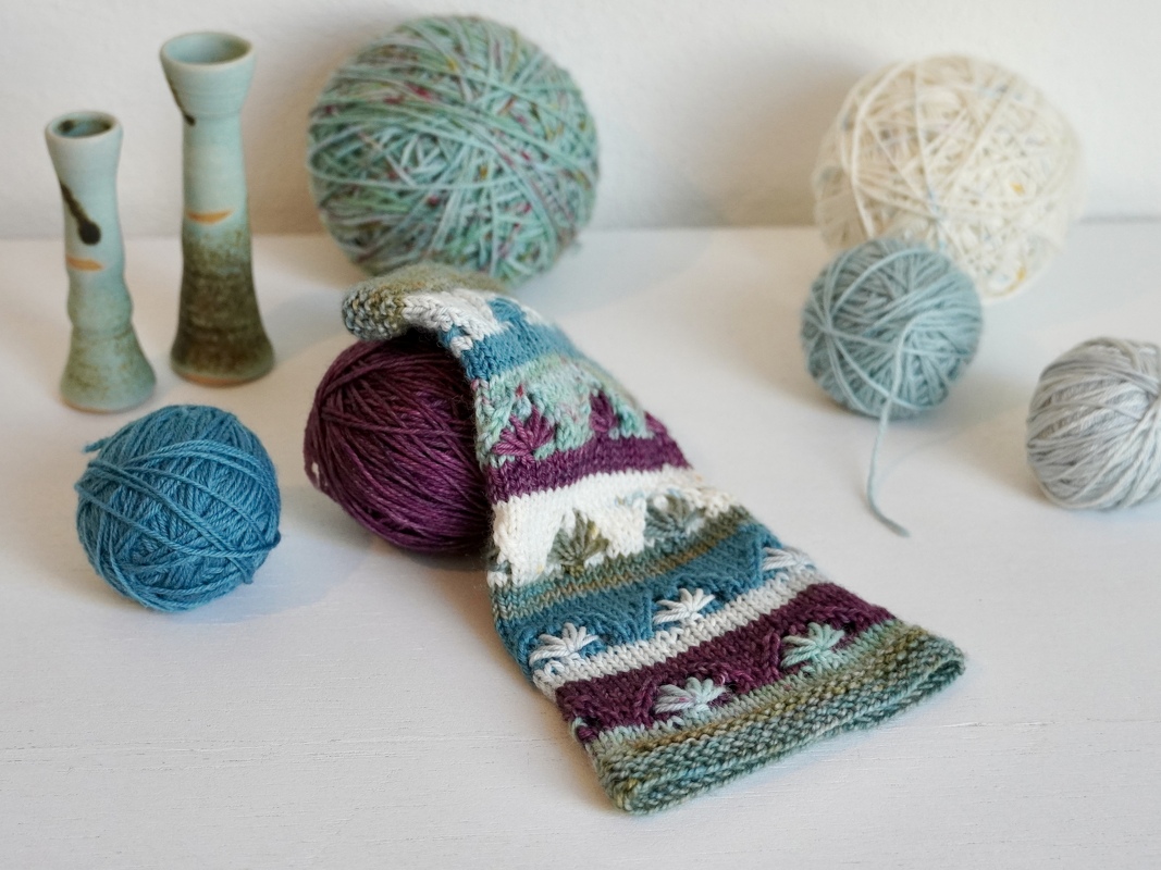 Wrist Warmers "Happy Scrappy", Knitting Pattern, Size S - L - Image 6