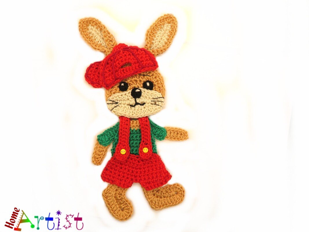 Bunny Boy Rabbit crochet pattern - Image 2