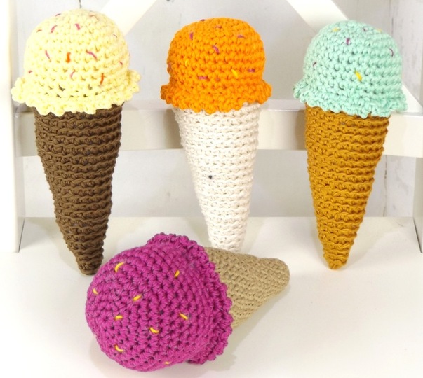 Häkelanleitung "Eis"