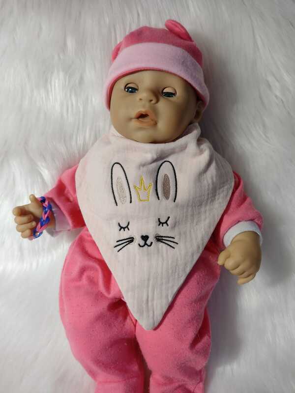 Stickdatei - Hasenkopf mit Krone - Hase - Simpel - 3 Größen - Bild 4