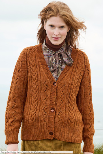 Cardigan im Mustermix