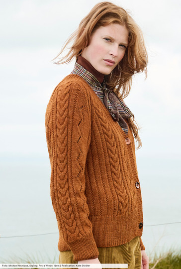 Cardigan im Mustermix