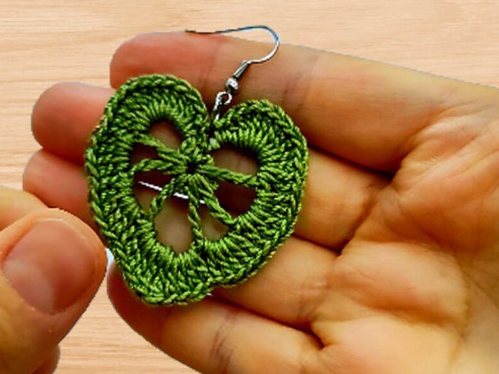 Crochet Leaf Earrings Pattern - Image 5