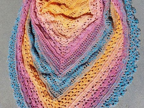 Häkelanleitung Tuch " Julie"